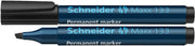 Set Markere Permanente Maxx 133 Vârf Teșit 1-4 mm 4 Culori Schneider