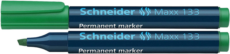 Set Markere Permanente Maxx 133 Vârf Teșit 1-4 mm 4 Culori Schneider