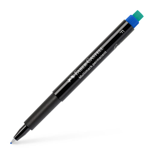 Marker Permanent Multimark F Albastru Faber-Castell