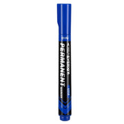 Marker Permanent cu Vârf Rotund 2,5 mm Albastru Deli