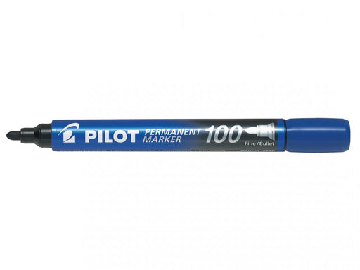 Marker Permanent 100 Vârf Rotund 3 mm Albastru Pilot