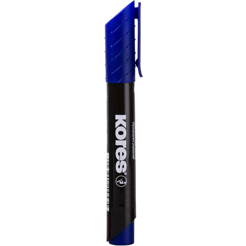 Marker Permanent Eco Vârf Rotund 3 mm Albastru Kores