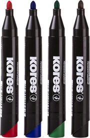 Marker Permanent Eco Vârf Rotund 3 mm Albastru Kores