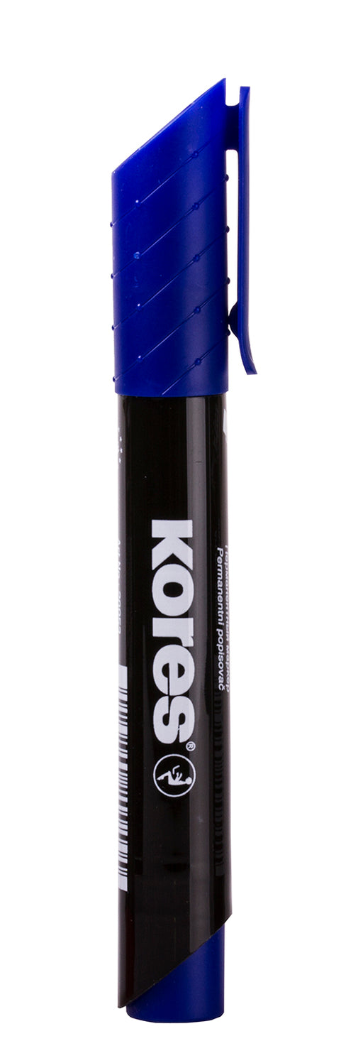 Marker Permanent Vârf Rotund 3 mm Albastru Kores