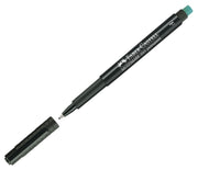 Marker Permanent Multimark F 0,6 mm Negru Faber-Castell