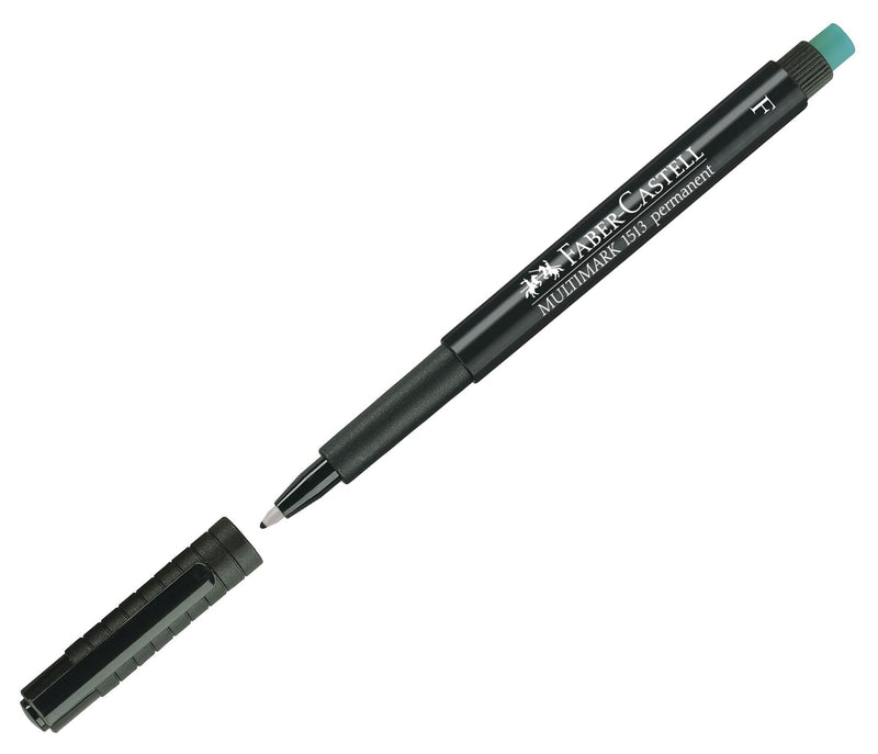 Marker Permanent Multimark F 0,6 mm Negru Faber-Castell