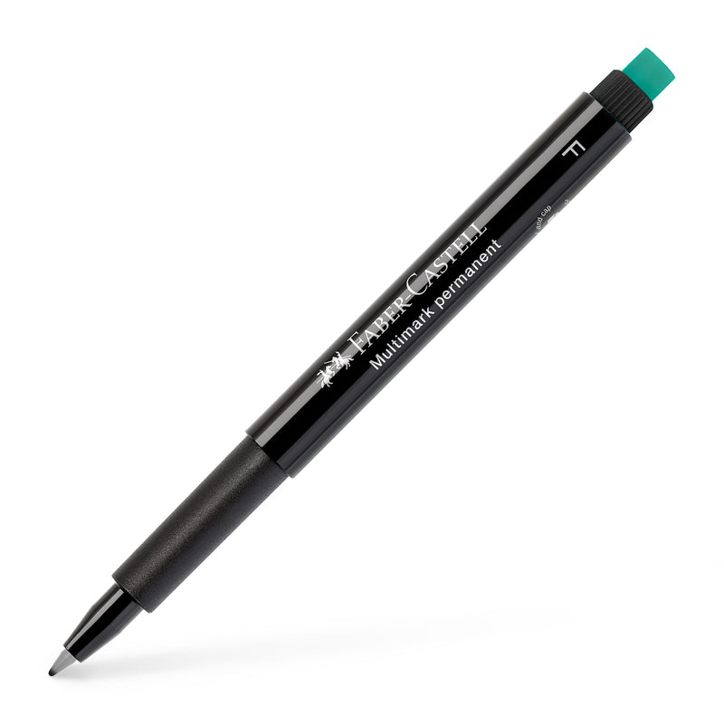 Marker Permanent Multimark F 0,6 mm Negru Faber-Castell
