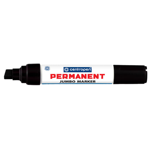Marker Permanent Jumbo 9110 Vârf Teșit 2-10 mm Negru Centropen