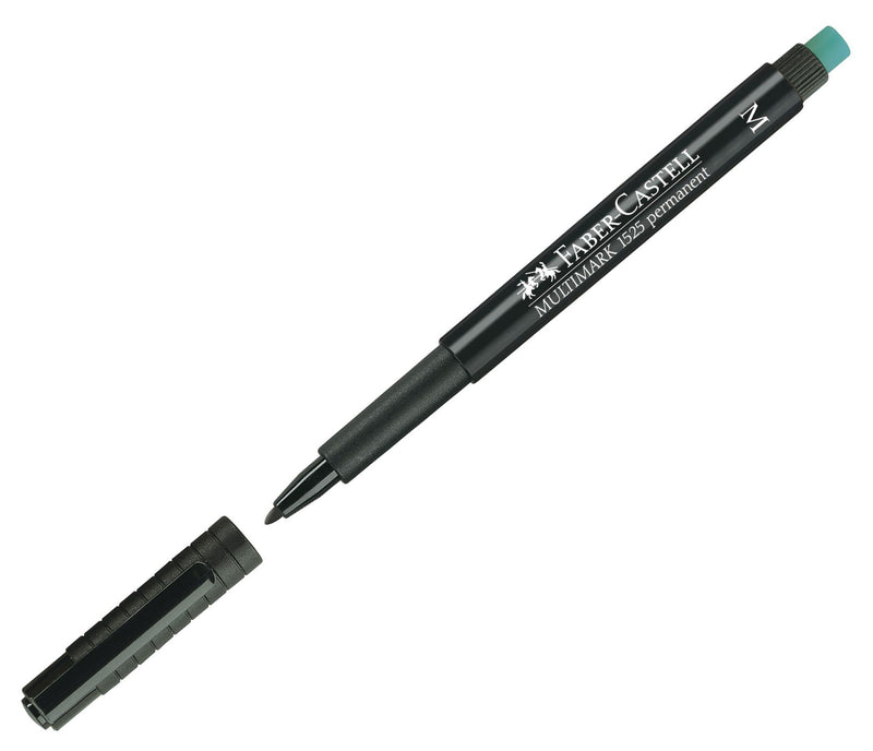 Marker Permanent Multimark M 1,0 mm Negru Faber-Castell