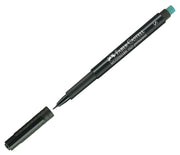 Marker Permanent Multimark S 0,4 mm Negru Faber-Castell