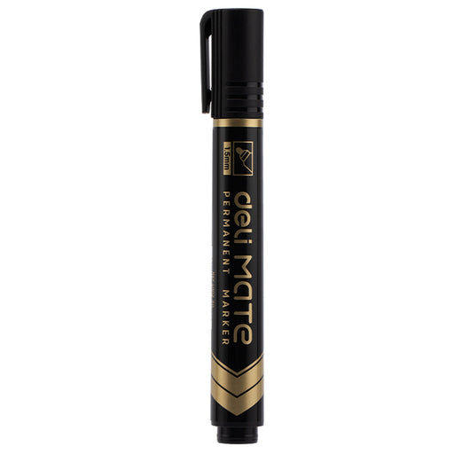 Marker Permanent Mate cu Vârf Rotund 1,5 mm Negru Deli