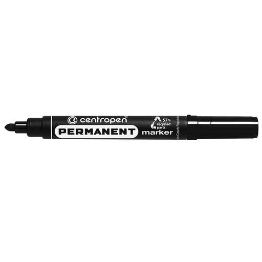 Marker Permanent 8566 Vârf Rotund 2,5 mm Negru Centropen