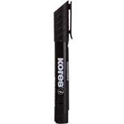 Marker Permanent Eco Vârf Rotund 3 mm Negru Kores