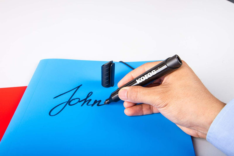 Marker Permanent Eco Vârf Rotund 3 mm Negru Kores