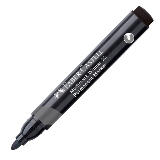 Marker Permanent Multimark Winner 23 Vârf Rotund 2,8 mm Negru Faber-Castell