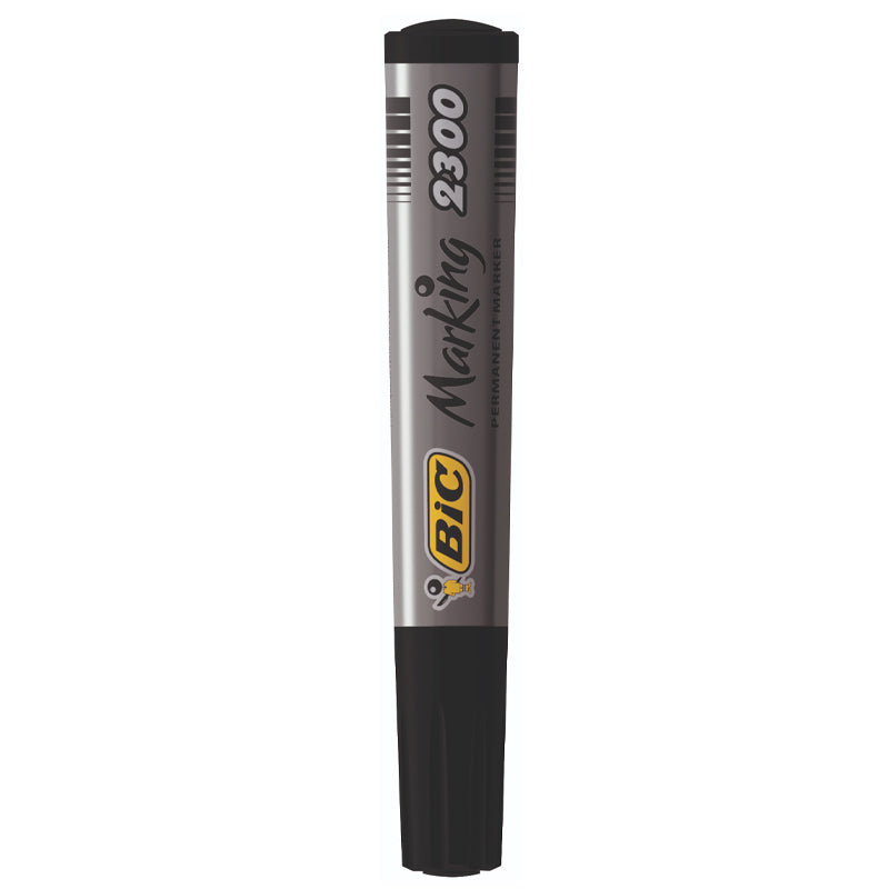 Marker Permanent 2300 Vârf Teșit Negru BIC