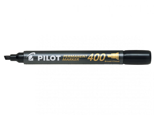 Marker Permanent P400 Vârf Teșit 4 mm Negru Pilot