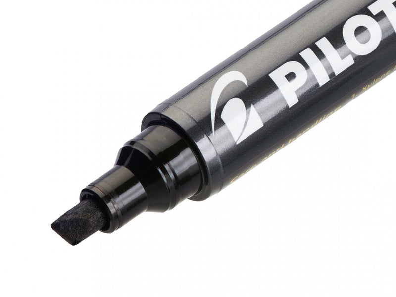 Marker Permanent P400 Vârf Teșit 4 mm Negru Pilot