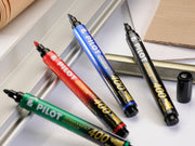 Marker Permanent P400 Vârf Teșit 4 mm Negru Pilot