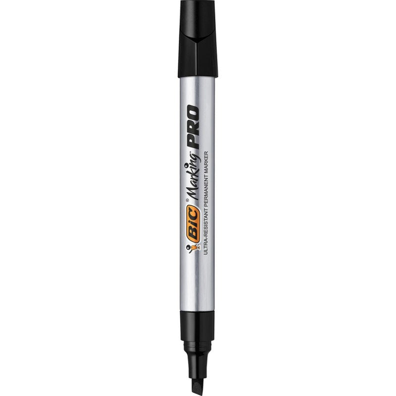 Marker Permanent Marking Pro Industrial Vârf Teșit Negru BIC