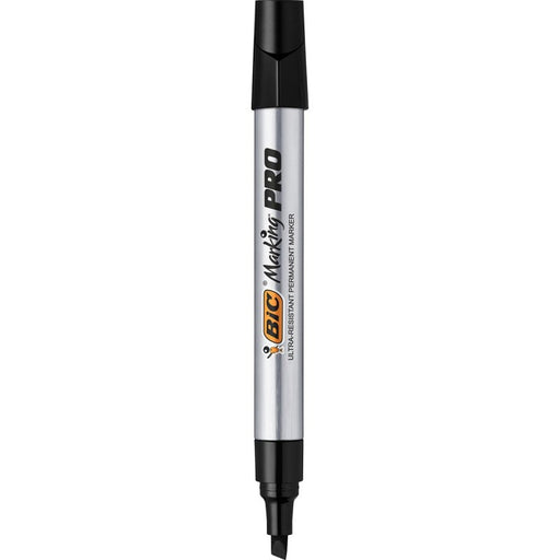 Marker Permanent Marking Pro Industrial Vârf Teșit Negru BIC