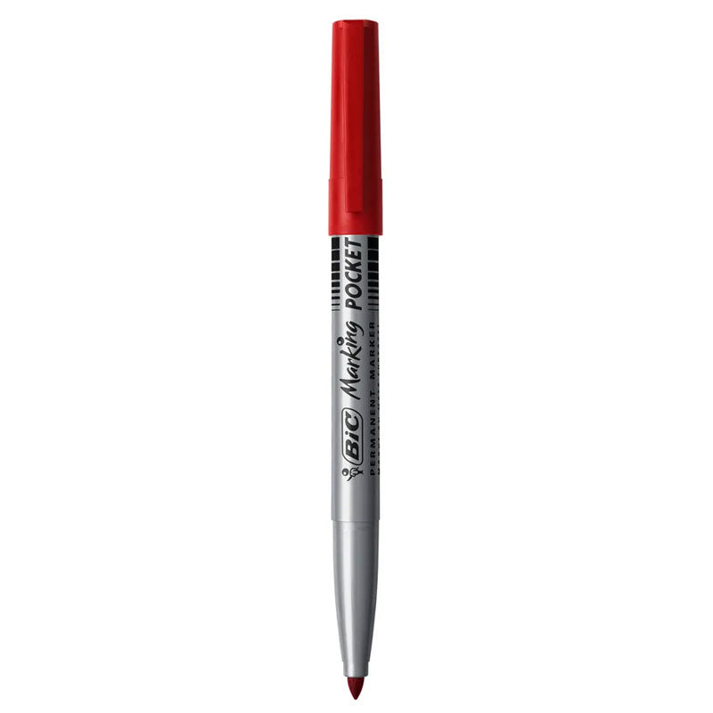 Marker Permanent 1445 Vârf Rotund 1,0 mm Roșu BIC