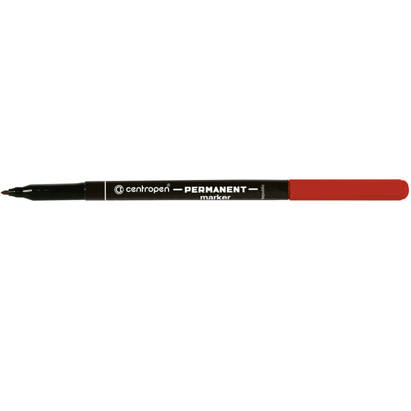 Marker Permanent 2536 Vârf Rotund 1 mm Roșu Centropen