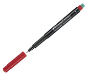 Marker Permanent Multimark F Roșu Faber-Castell
