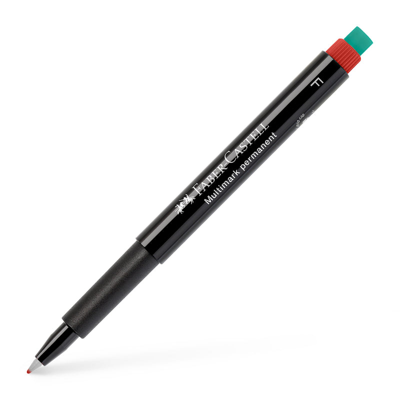 Marker Permanent Multimark F Roșu Faber-Castell