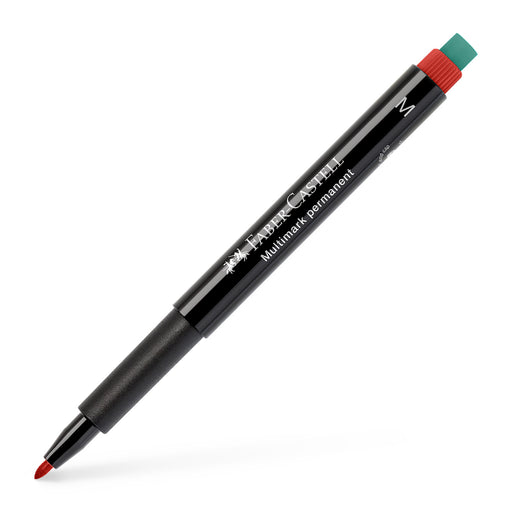 Marker Permanent Multimark M 1,0 mm Roșu Faber-Castell