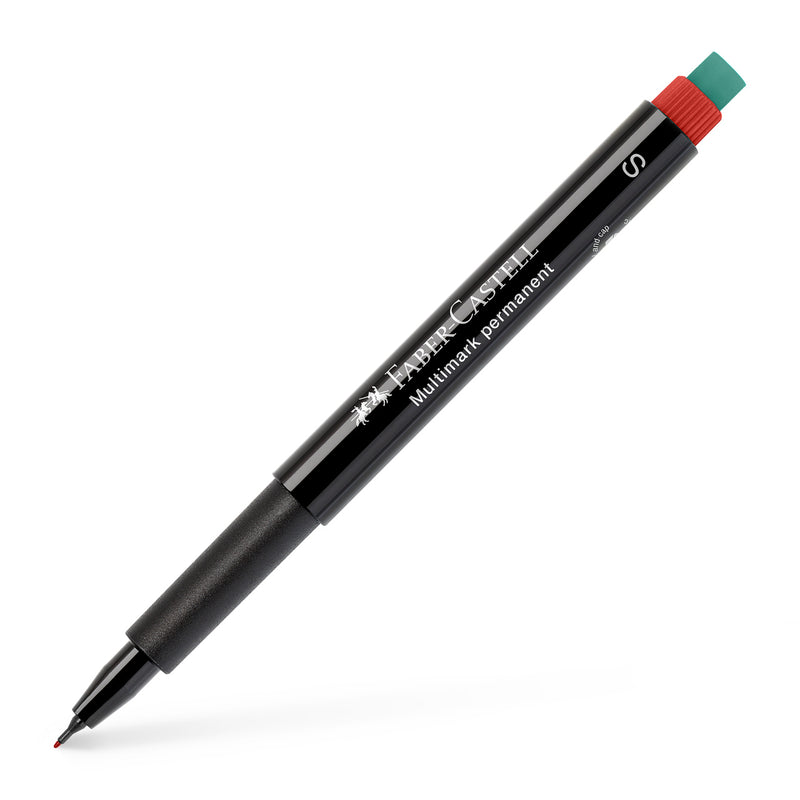 Marker Permanent Multimark S 0,4 mm Roșu Faber-Castell