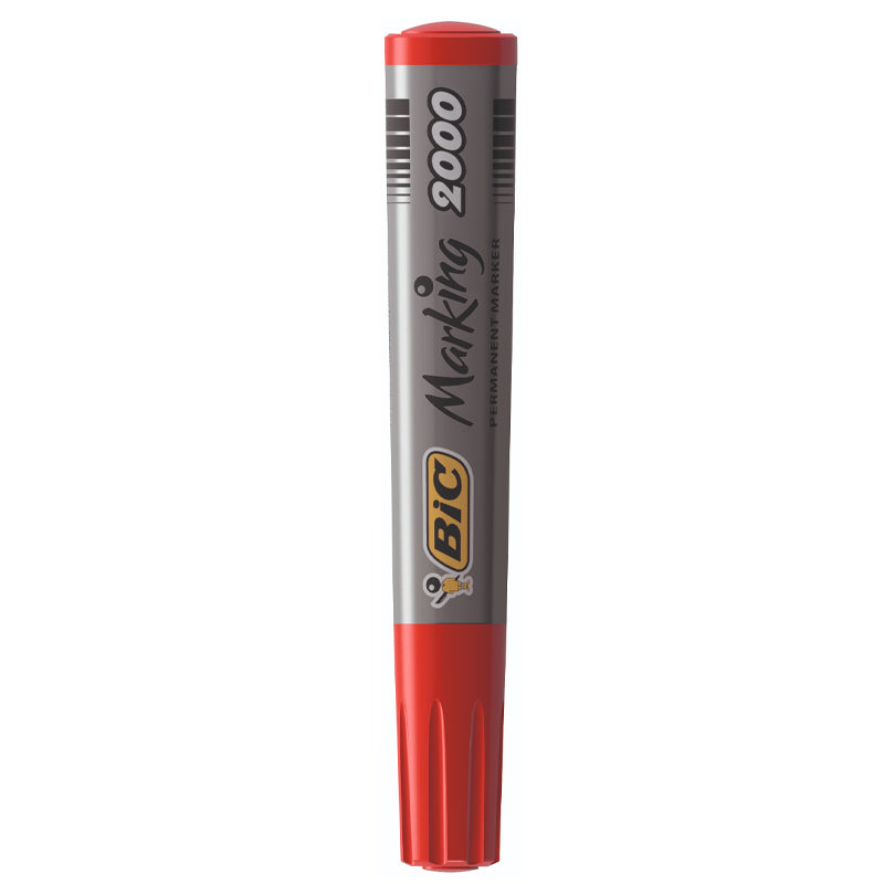 Marker Permanent 2000 Vârf Rotund 2,5 mm Roșu BIC