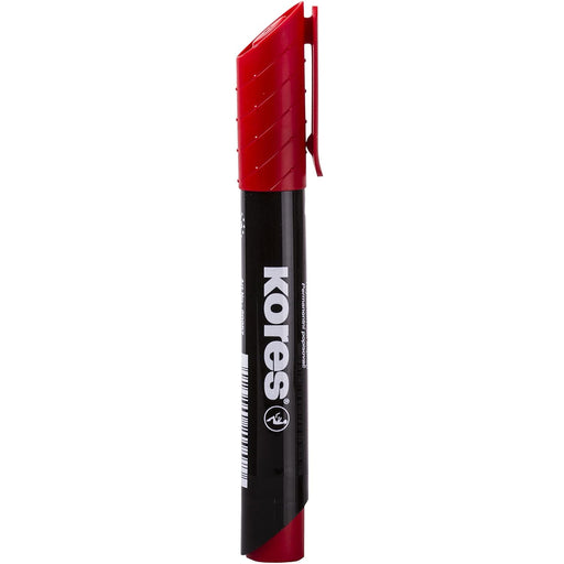 Marker Permanent Eco Vârf Rotund 3 mm Roșu Kores