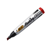 Marker Permanent 2300 Vârf Teșit Roșu BIC