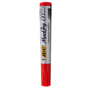 Marker Permanent 2300 Vârf Teșit Roșu BIC