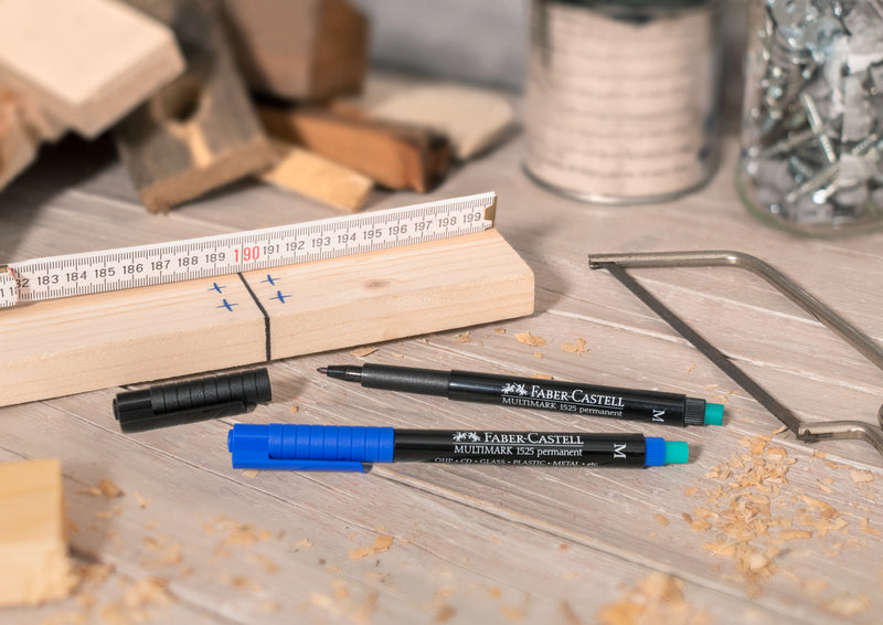 Set 4 Markere Permanente Multimark M Faber-Castell
