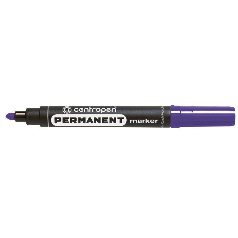 Marker Permanent 8566 Vârf Rotund 2,5 mm Violet Centropen