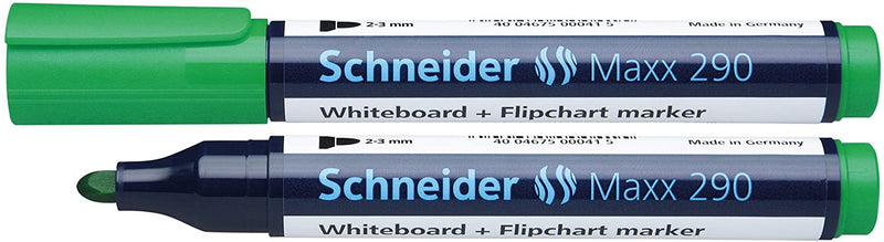 Set Markere Tablă și Flipchart Maxx 290 Vârf Rotund 2-3 mm 4 Culori Schneider