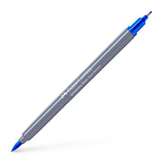 Marker Solubil 2 Capete Goldfaber Faber-Castell Albastru Phtalo 110