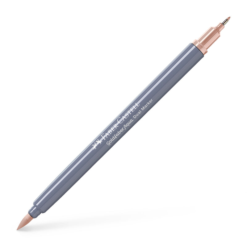 Marker Solubil 2 Capete Goldfaber Faber-Castell Apricot 116