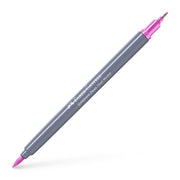 Marker Solubil 2 Capete Goldfaber Faber-Castell Magenta Deschis 119