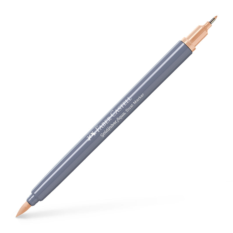 Marker Solubil 2 Capete Goldfaber Faber-Castell Nisipiu 281