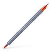 Marker Solubil 2 Capete Goldfaber Faber-Castell Teracotă 186