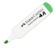 Marker Textil Vârf Teșit 1/2/5 mm Faber-Castell Verde Neon