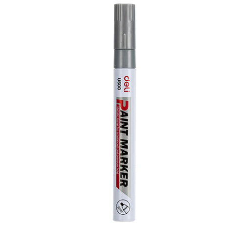 Marker Vopsea Argintiu 2 mm Deli