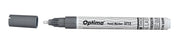 Marker cu Vopsea Paint 3713 Vârf Rotund 2,0 mm Optima Argintiu