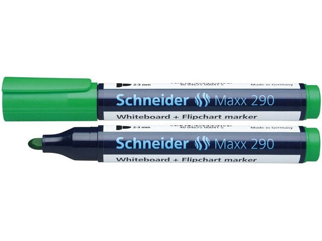 Marker Tablă și Flipchart Maxx 290 Vârf Rotund 2-3 mm Schneider Verde