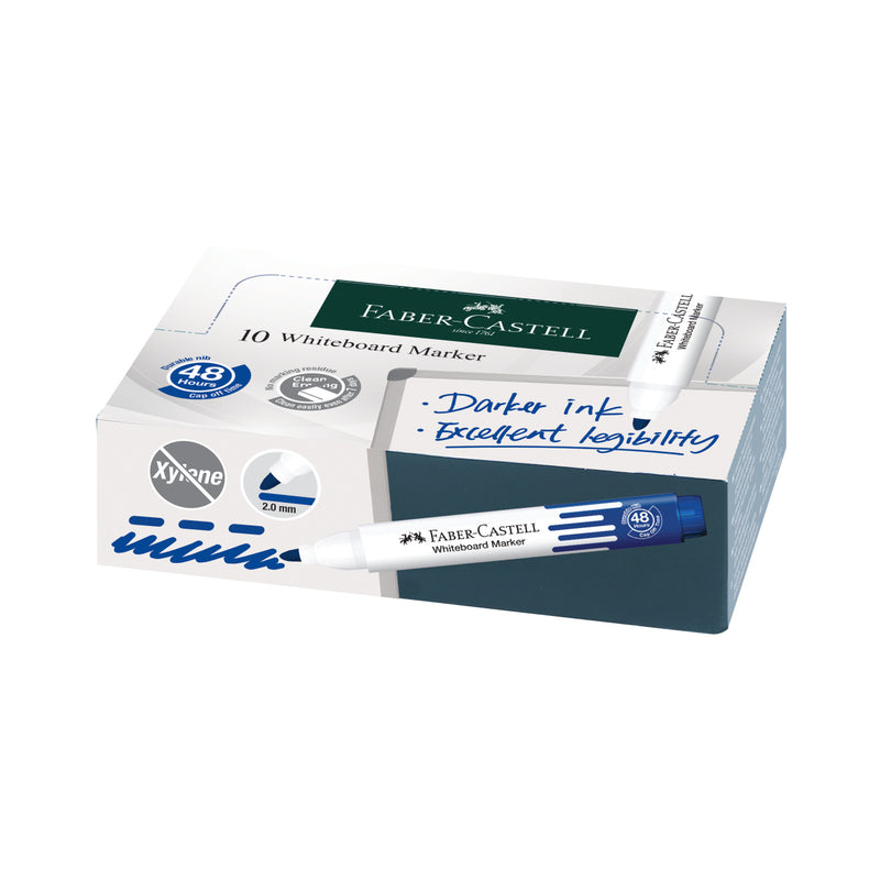 Marker Whiteboard W20 Albastru Faber-Castell