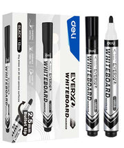 Marker Whiteboard Vârf Rotund 2,5 mm Negru Deli