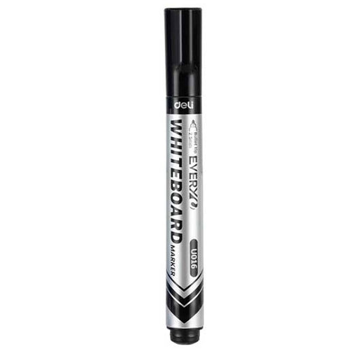 Marker Whiteboard Vârf Rotund 2,5 mm Negru Deli